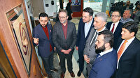 Albayrak Hat Takvimi Sergisi TÜGVA'da açıldı