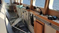 Odessa açıklarında Türk gemisine bomba isabet etti