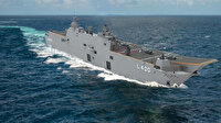 Türkiye'nin en büyük askeri gemisi TCG Anadolu göreve hazırlanıyor