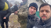 Yeni Şafak ekibine silah doğrultan Ukrayna askerleri Türk olduklarını öğrenince yardımcı oldu