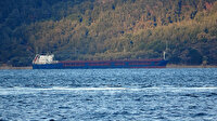 Kargo gemisi Çanakkale Boğazı'nda karaya oturdu