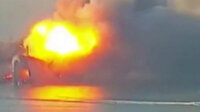 Ukrayna ordusu Rusya'nın Orsk gemisini vurdu