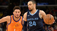 NBA Batı Konferansı'nın zirvesindeki maçta Grizzlies Suns'ı yendi