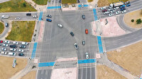 Konya Büyükşehir Belediyesi'nden Belh kavşağında trafiğe yeni düzenleme