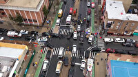 New York'ta saldırının yaşandığı bölge havadan görüntülendi