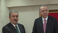 Cumhurbaşkanı Erdoğan BBP Genel Başkanı Mustafa Destici ile görüştü