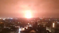 İsrail savaş uçakları Gazze'yi bombaladı
