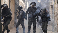 İsrail güçleri Mescid-i Aksa'ya destek gösterisi yapanlara müdahale