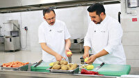 Bakan Kasapoğlu gençlere iftar hazırladı