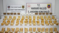 Hakkari'nin Yüksekova ilçesinin İran sınırında altı çuval içerisinde 94 kilogram eroin bulundu