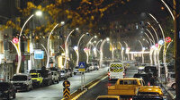 Giresun'da Pazar Caddesi'nin ilk etabında ışıklar yandı
