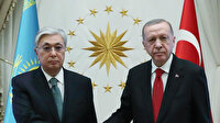 Cumhurbaşkanı Erdoğan ile Kazakistan Cumhurbaşkanı Tokayev görüştü
