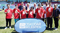 Özel sporcular Üsküdar'daki şenlikte eğlendi