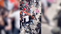 Filistinli gazeteci Abu Akile'nin cenazesinde işgalci İsrail askerlerinin tabutu düşürdüğü anlar