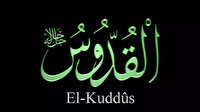 Allah'ın güzel isimlerinden "el-Kuddüs"