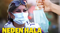 “Salgın bitse de maske takacağım”