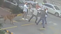 İzmir'de kadına şiddeti taksici önledi: O anlar kamerada
