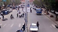 Peru'daki 7,2'lik depremin şiddeti böyle görüntülendi