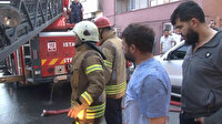 Ümraniye'de korkutan yangın: Mahalleli sokağa döküldü
