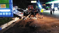Uşak'ta korkunç kaza: Aşırı hız yapan otomobil iki üniversite öğrencisini yaşamdan kopardı