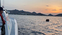 Bodrum'da Türk kara sularına itilen 16 kaçak göçmen kurtarıldı