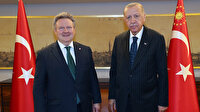 Cumhurbaşkanı Erdoğan Viyana Eyalet ve Belediye Başkanı Ludwig'i kabul etti