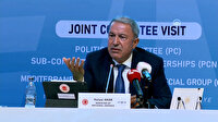 Bakan Akar Yunan parlamentere çok sinirlendi: Bir dakika dinleyin ya