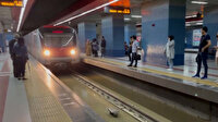 Ankara'da sağanak nedeniyle metroyu su bastı