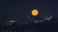 İstanbul'da "Süper Ay"