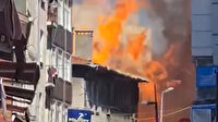 İstanbul Fatih'te emniyete ait depoda yangın