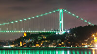 İstanbul’un köprüleri skolyoz hastalığına dikkati çekti
