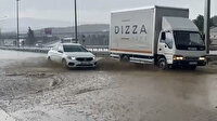 Kırıkkale'de etkili sağanak
