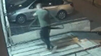 Ankara'da bir şüpheli, girdiği apartmandan yaklaşık 60 kilo demir ile el arabası çaldı