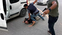 Hapis cezası kesinleşen DEAŞ'lı terörist 'dur' ihtarına uymayınca polis tarafından ayağından vurularak yakalandı