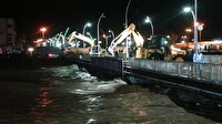 Alaplı Köprüsü yaya ve araç geçişine kapatıldı
