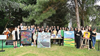 Otobüs atıklarından sanat eseri