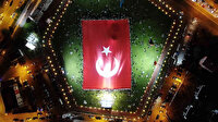 Dünyanın en büyük Türk Bayrağı 15 Temmuz’da yeniden açıldı