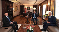 Dışişleri Bakanı Çavuşoğlu UID Genel Başkanı Kuş'u kabul etti