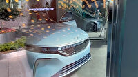 TOGG'un sedan modeli sergilenmeye başladı