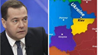 Rus siyasetçiden tepki çeken harita paylaşımı: Ukrayna 4 ülke arasında bölüşüldü