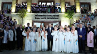 Cumhurbaşkanı Erdoğan, Müzehhibe Fatma Aydın İmam Hatip Ortaokulunun açılışına katıldı