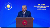 Cumhurbaşkanı Erdoğan: Ülkemizde üç lambadan birinin elektriği su kaynaklarımızdan gelmektedir