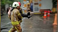 Sular altında kalan Baltalimanı Eğitim ve Araştırma Hastanesi'nde mahsur kalan hastaların kurtarılma anları