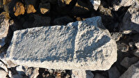 Eğirdir Gölü’nde su çekilince tarihi mezar ortaya çıktı