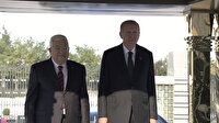 Filistin Devlet Başkanı Abbas Ankara'da