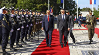 Cumhurbaşkanı Erdoğan Hırvatistan'da