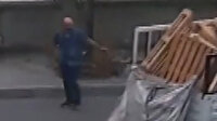 Esenyurt'ta palet hırsızları yakalandıkları adamın üzerine kamyoneti sürdü