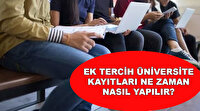 YKS ek tercih kayıtları ne zaman? 2022 ek tercih üniversite kayıt tarihleri!