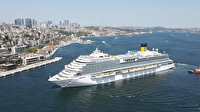"Costa Venezia" gemisiyle Bodrum'a bin 502 yolcu geldi