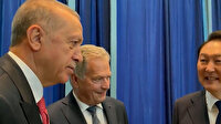 Cumhurbaşkanı Erdoğan Finlandiya Cumhurbaşkanı Niinisto ile Güney Kore Cumhurbaşkan Suk-yeol'u tanıştırdı